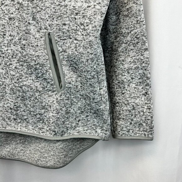 White Birch Womens Gray Long Sleeve Pullover Hoodie Size Medium Pockets - Picture 5 of 9